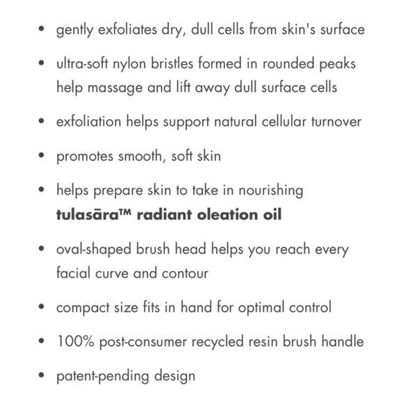 Aveda Tulasara Facial Dry Brush NIB - Picture 4 of 11